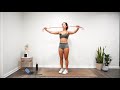 30-minute upper body workout | At home, no weights
