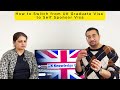 How to Switch UK Graduate Visa to Self Sponsorship Visa