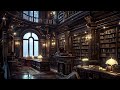Sovereign Rain ASMR | Reigning Over Tranquility At The Royal Library | Luminous Rainfall | Rainy Day