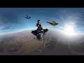 GoPro Fusion 360VR wingsuit Rodeo