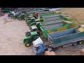 Mais 2023 : The BIGGEST John Deere Production!! Van den Tillaart Agrar | 5x JD Harvester | Huge Silo