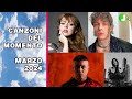 CANZONI DEL MOMENTO - MARZO 2024 - HIT ITALIANE (radio, Spotify, classifica, novità)