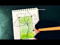 Easy and Beautiful Drawing Idea | Easy Zentangle UKULELE Art Lesson | Art Therapy #190 | watercolor