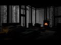 Cozy Cabin Nights: Rain And Fireplace Sounds To Relax And Focus