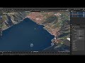 Videoguide - Import Terrain, BlenderGIS, Google Maps, Landscape, Buildings, Geographic Information