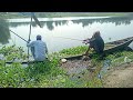 Latif uncle's spear fishing method।। amazing village fishing