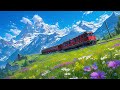 Beautiful Piano Vibes🪻 Relaxing Piano Music🌿Flower Background for Sleep, Work, Study