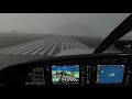 Nantucket ILS 24 Microsoft Flight Simulator