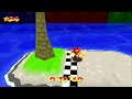 Synthwave Mario 64 level! (Return to Yoshi's Island 64)