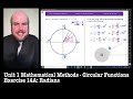 Maths Methods Unit 1: Circular Functions - Radians (Ex 14A)
