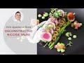 Deconstructed Nicoise Salad | ICCA Dubai