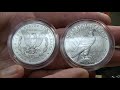 2021 CC Morgan and Peace Dollars Unboxing + What Would You Do?