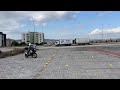 Motosiklet kapalı alan çalışmaları (mototcycle slow speed practices)