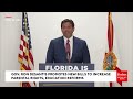 DeSantis Promotes Law That Lets People Challenge One Book Per Month If Their Child Isn't In District