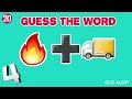 Guess the Word by Emoji | Emoji Quiz Challenge|Part 2