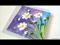 How to paint Flowers very easily / Finger Painting Techniques