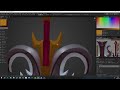 Texturing in 3D Coat Blender 4.0 Stylized Hand-Painted Sword