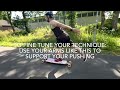 How to Push with both legs on a Longboard