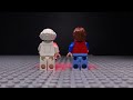 BACK TO THE FUTURE- first time travel scene-IN LEGO!!
