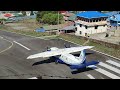 Lukla airport busy landing & takeoff April 20, 2024 || Most dangerous airport in the world