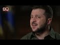 Volodymyr Zelenskyy's full 60 Minutes interview in Ukrainian
