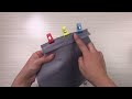 [PDF]How to sew a zipper box pouch ボックスポーチ作り方 型紙なし//裏地付き 縫い代の見えない作り方
