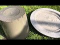 Making a Concrete Bird Bath - DIY Birdbath