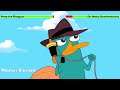 Perry the Platypus vs. Doofenshmirtz ( First Fight) with healthbars