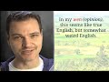 Anglish - What if English Were 100% Germanic?