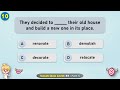 B1 Vocabulary Quiz - Part 4 | English Vocabulary Challenge