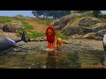 Nala fights lions and Simba comes to help (Short Cinematic Movie)