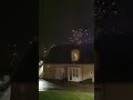 New Years Eve fireworks In my place in Sweden. Happy New Year Everyone.