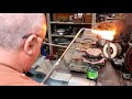 The Jimmy Diresta Bandsaw Restoration 14: Pouring Babbitt Bearings for the Bottom Wheel Shaft