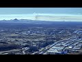 Reykjavik Spring View - Drone Circle With Zoom For The Volcano Background