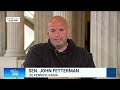 Fetterman says he disagrees with Biden on Israel but backs his 2024 campaign