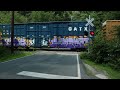 EMD Geeps roar as CSX L010 hauls sheetrock, lumber, and boxes through Sherborn, MA on 7/24/23