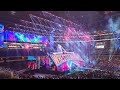 TRIPLE H RETIRES & Leaves His Boots in the Ring LIVE at WrestleMania 38 + OPENING FIREWORKS!