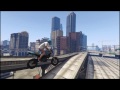 Biking stunts with ma bud! GTA 5 PC Rockstar Editor experimenting
