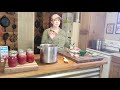 Waterbath canning basics: Strawberry jam
