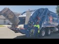 Garbage Trucks at Work