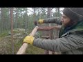 Building a Treehouse in Harsh Winter Conditions