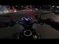 Kawasaki Z900RS Night Ride | Pure Engine Sound Only