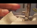 How to thread a sewing machine and use easy thread feature (Singer)