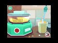 Toca kitchen - making food for several people