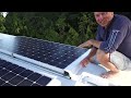 DIY RV Solar Installation from Start-To-Finish (Mounting, Wiring, Controller, Multiplus, Cerbo GX)