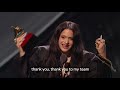 Rosalía Wins Album Of The Year | 2019 Latin GRAMMYs Acceptance Speech