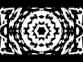 Relaxing Black and White Kaleidoscope