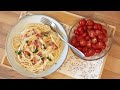 Spaghetti Carbonara - mit Sahne, ohne großen Aufwand!
