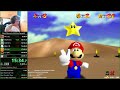 Super Mario 64 70 star speedrun in 46:41 [WORLD RECORD]