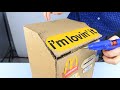 How To Make McDonald's McMuffin Machine With Cardboard